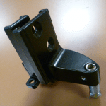 559941 Black Steel MK4 Running Gear Bracket (Left Hand Curve)