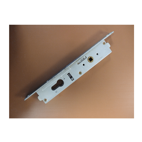 911005 MK1 Lock For Lead Panels With Profile Cylinder & Faceplate (Handle Upwards to Lock)