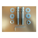 850469 Fixing Kit For Straight Stainless Feature Handles With Handles To Both Sides of panels