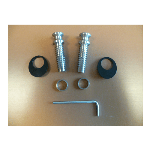 850474 Fixing Kit For Cranked Stainless Feature Handles With Handle To Inside Only