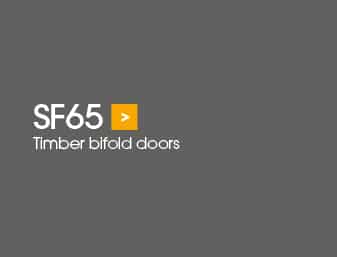 SF65 timber bifold doors