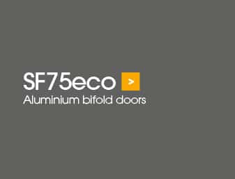 SF75eco aluminium bifold doors