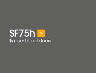 SF75h timber bifold doors