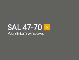 SAL 47-70 aluminium windows
